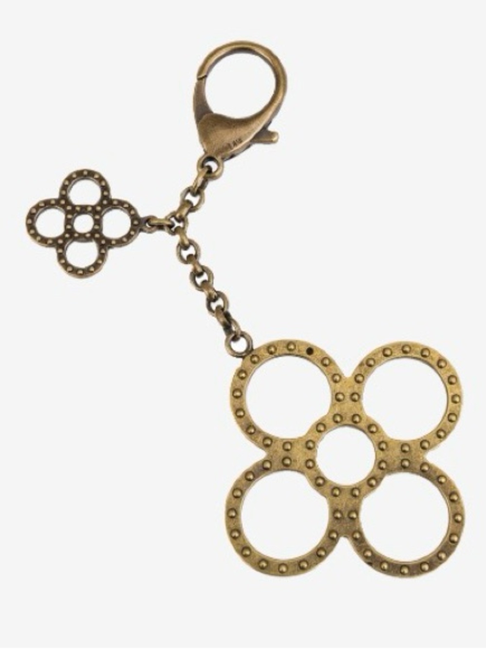 🛍️ LOUIS VUITTON Authentic Monogram Flower Bijoux Sac Tapage Charm 2012 with Box